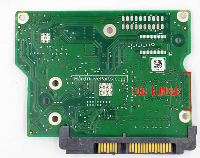 (image for) Seagate PCB Board 100532367 REV B
