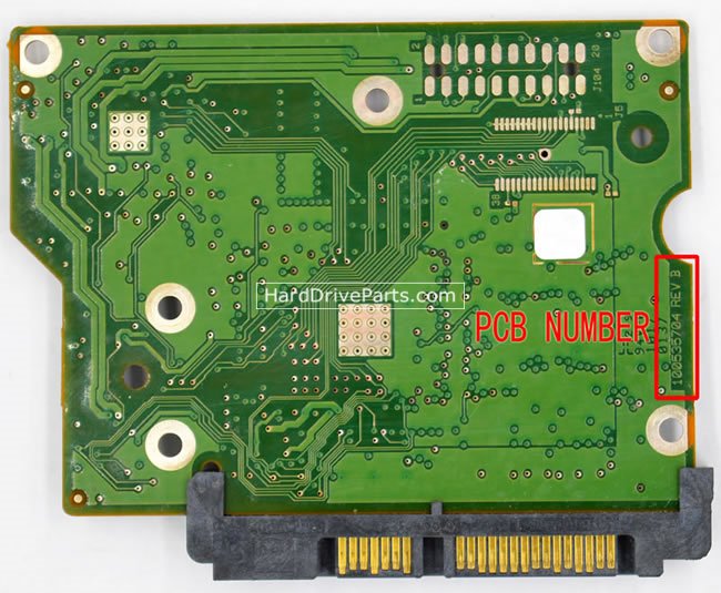 (image for) Seagate PCB Board 100535704 REV B