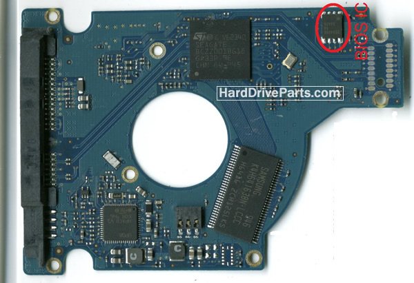 (image for) Seagate PCB Board 100536286 REV E