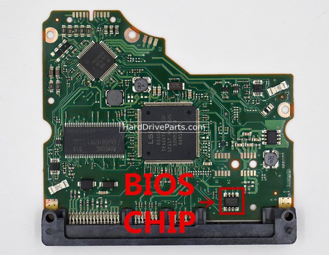 (image for) Seagate PCB Board 100574451 REV A