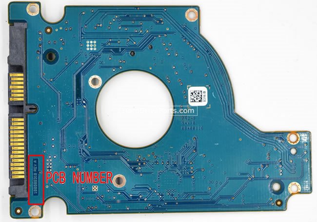 (image for) Seagate HDD PCB 100588318