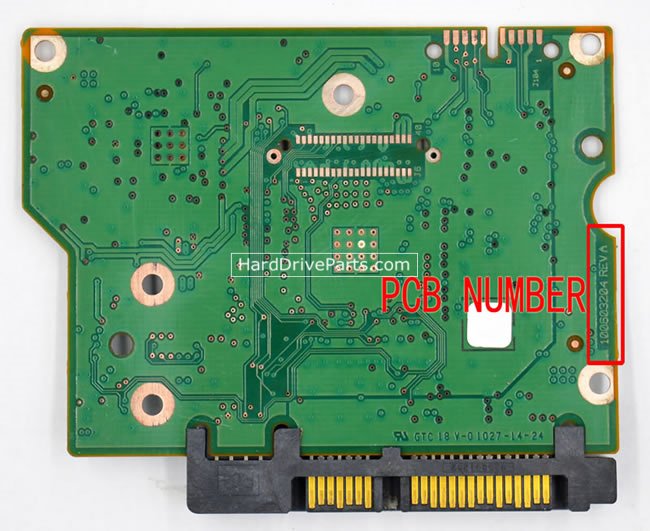 (image for) Seagate PCB Board 100603204 REV A