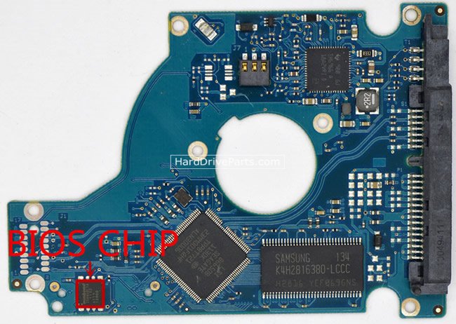 (image for) Seagate PCB Board 100609264 REV B