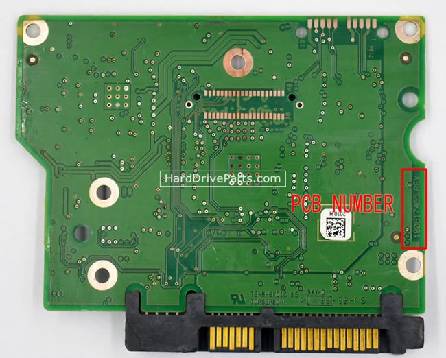 (image for) Seagate PCB Board 100617465 REV A / B