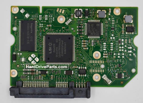 Seagate ST1500DL003 Hard Drive PCB 100617476 - Click Image to Close