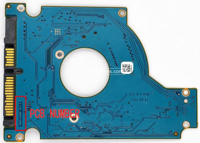 (image for) Seagate ST160LT003 Hard Drive PCB 100625000