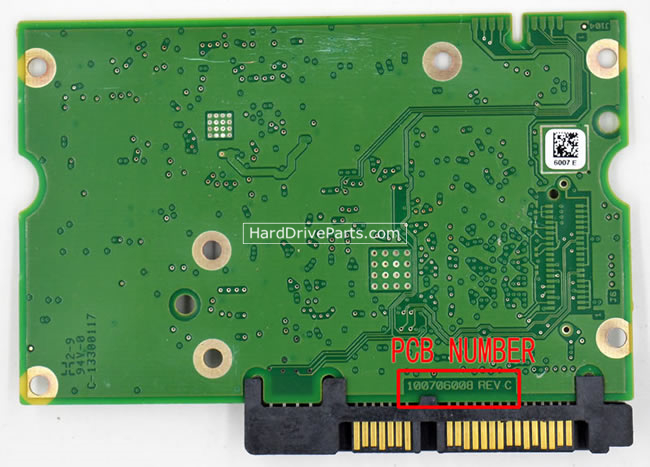 (image for) Seagate HDD PCB 100706008