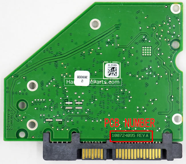 (image for) Seagate ST3000VX006 PCB Board 100724095