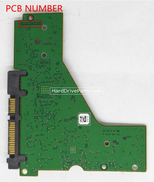 (image for) Seagate ST8000AS0002 Hard Drive PCB 100745573