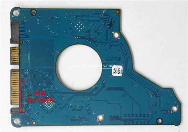 (image for) Seagate ST750LM030 PCB Board 100754305