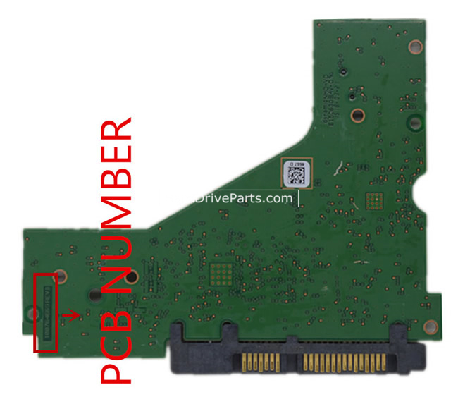 (image for) Seagate HDD PCB 100764669