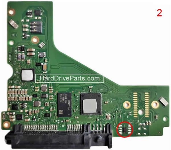 Seagate ST8000NE0021 PCB Board 100768434