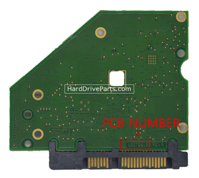 (image for) Seagate ST2000DM009 PCB Board 100799168