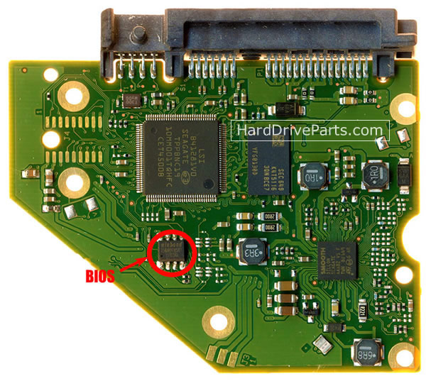 (image for) Seagate PCB Board 100808001 - Click Image to Close