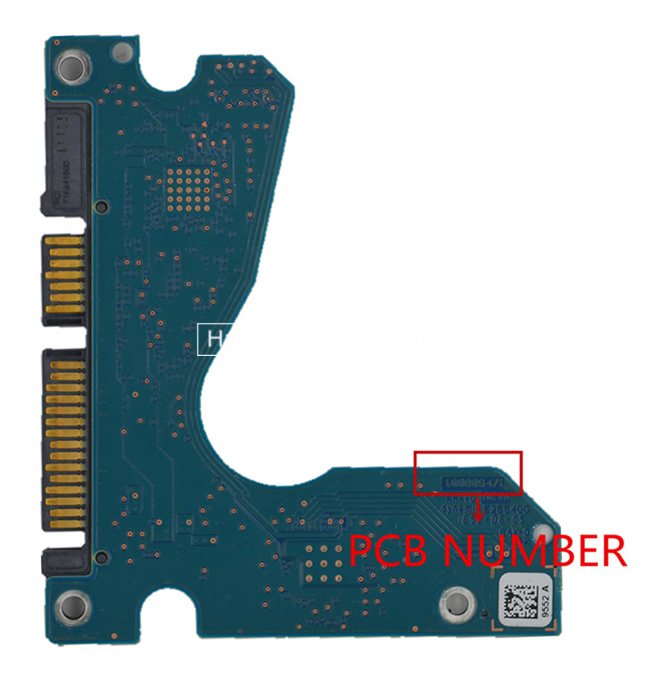 (image for) Seagate ST1000LM035 Hard Drive PCB 100809471
