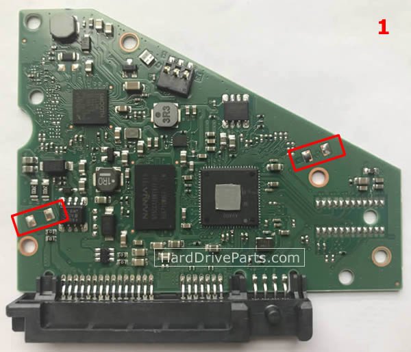 100815597 Seagate PCB Circuit Board HDD Logic Controller Board