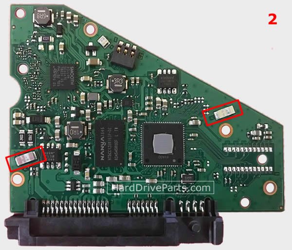 (image for) Seagate PCB Board 100815597