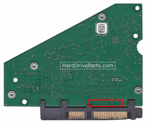 Seagate ST8000DM004 PCB Board 100815597 - Click Image to Close