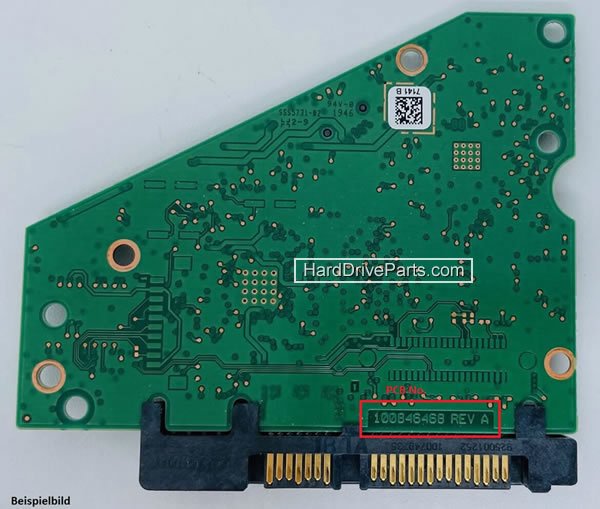 (image for) Seagate PCB Board 100846468