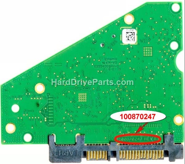 (image for) Seagate PCB Board 100870247