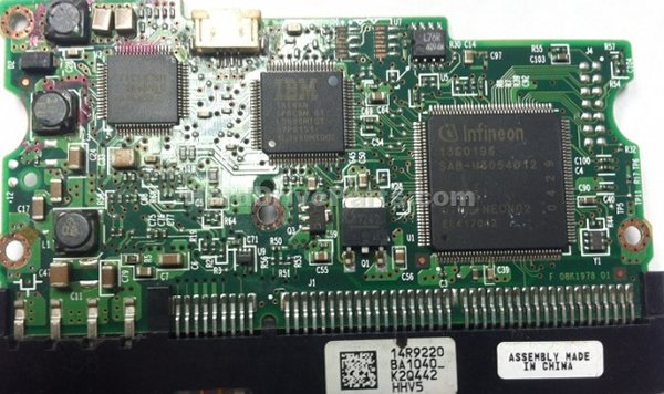 Hitachi HDS722580VLAT20 PCB Board 14R9220