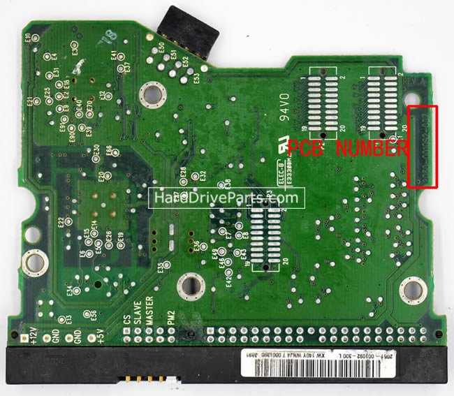 (image for) Western Digital HDD PCB 2060-001092-007