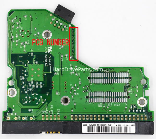 (image for) Western Digital WD80EB HDD PCB 2060-001127-003