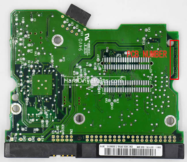(image for) WD WD1600JB-00HSA0 PCB Board 2060-001179-003