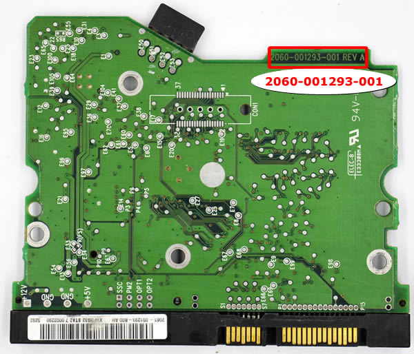 (image for) WD WD800BD PCB Board 2060-001293-001