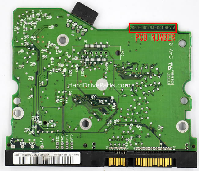 (image for) WD WD800BD PCB Board 2060-001293-001