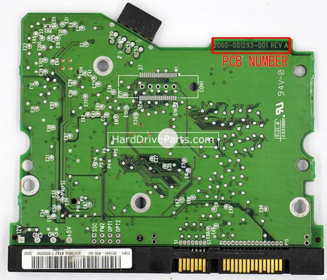 (image for) Western Digital WD800JD HDD PCB 2060-001293-001