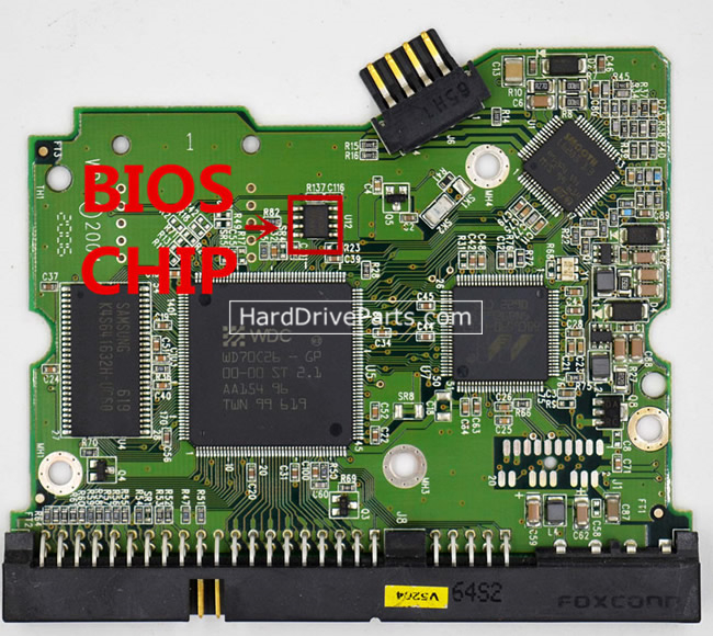 (image for) Western Digital PCB Board 2060-701265-001 REV A