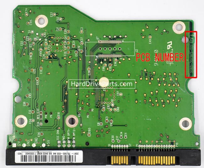 (image for) WD5000KS WD PCB Circuit Board 2060-701383-001