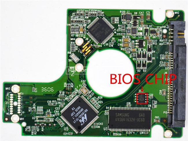 (image for) WD WD800BEVS-00LAT0 PCB Board 2060-701424-007