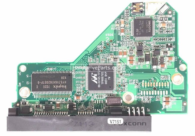 (image for) Western Digital PCB Board 2060-701444-003 REV A