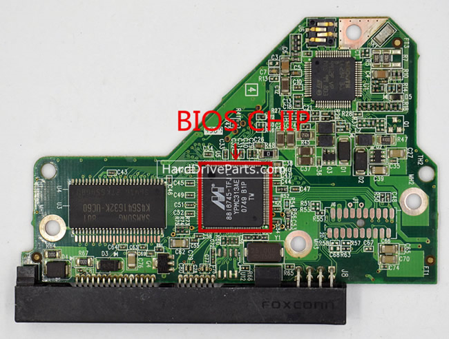 (image for) WD WD2500AVJS PCB Board 2060-701444-004