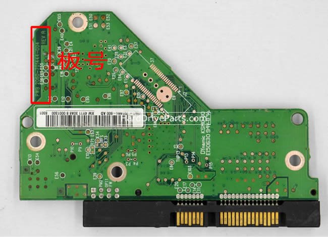 (image for) WD WD2500AVJS PCB Board 2060-701444-004