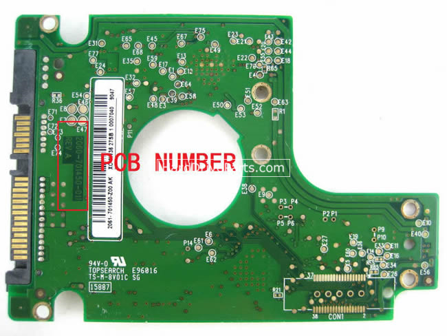 (image for) Western Digital HDD PCB 2060-701450-011