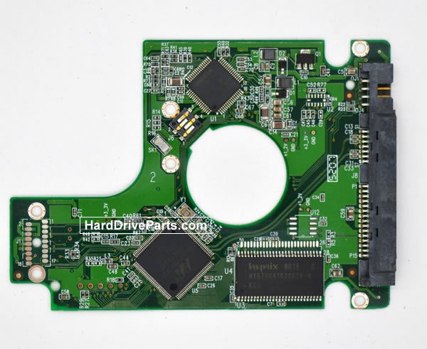 Western Digital WD1600BEVS HDD PCB 2060-701450-011 - Click Image to Close