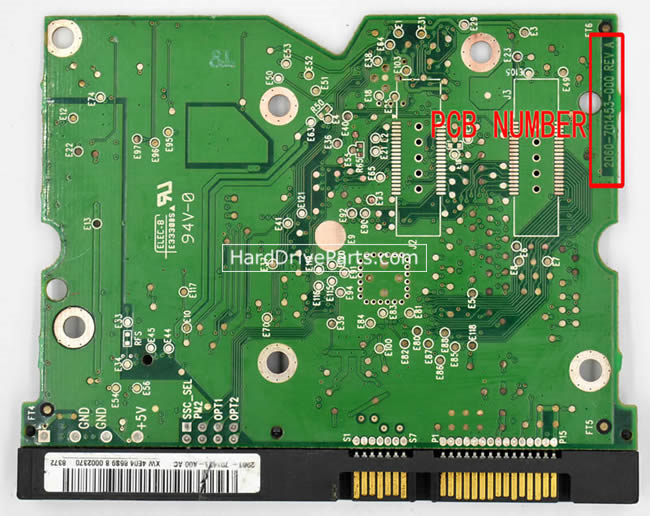 (image for) Western Digital PCB Board 2060-701453-000 REV A