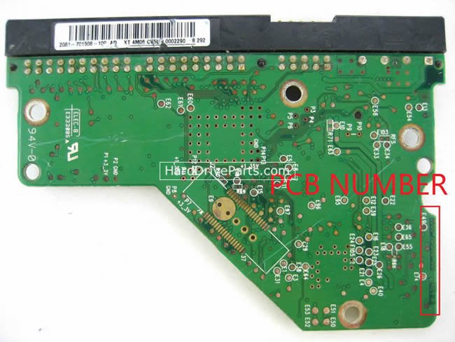 (image for) WD4000AAKB WD PCB Circuit Board 2060-701508-001