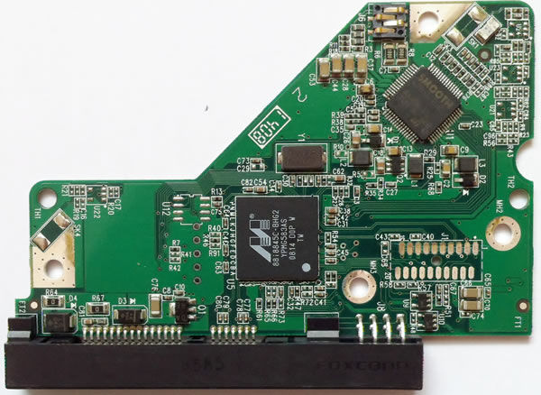WD5000AVVS WD PCB Circuit Board 2060-701537-004