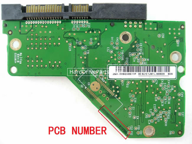 (image for) Western Digital HDD PCB 2060-701552-003
