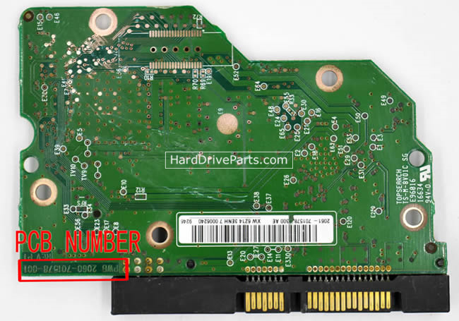 (image for) Western Digital HDD PCB 2060-701578-001