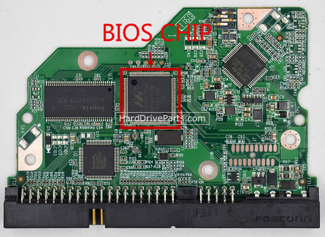 (image for) Western Digital PCB Board 2060-701596-001 REV A