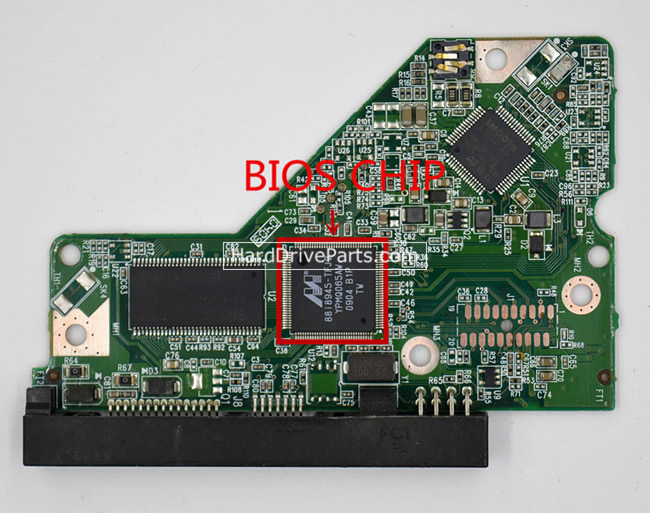 (image for) Western Digital PCB Board 2060-701640-000 REV P1