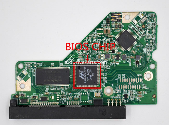 (image for) Western Digital PCB Board 2060-701640-001 REV A