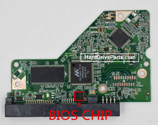 2060-701640-006 Western Digital PCB Circuit Board HDD Logic Controller Board