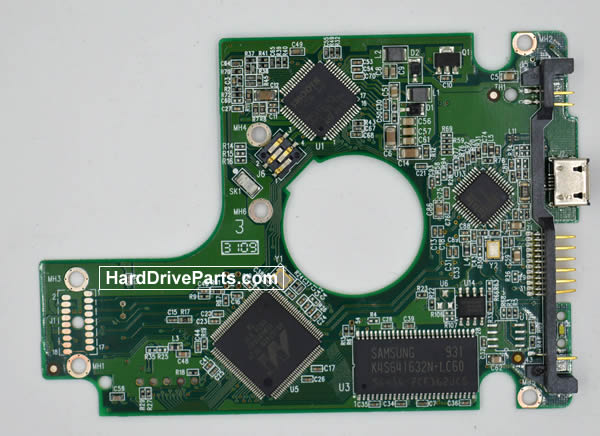 2060-701650-000 Western Digital PCB Circuit Board HDD Logic Controller Board
