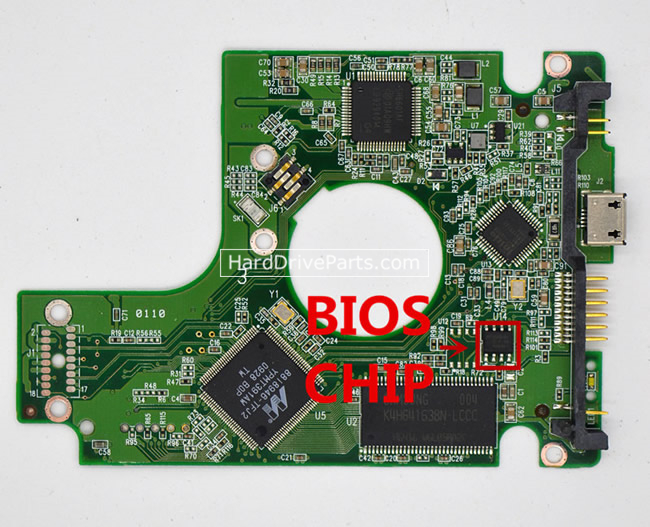 (image for) WD WD1600BMVV PCB Board 2060-701675-004